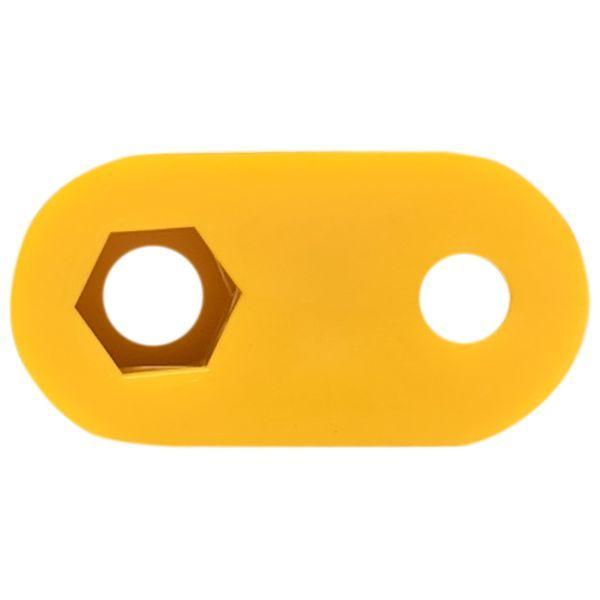  Изолятор угловой "Стойка" желт. PROxima EKF ak-1-1-y фото в каталоге от BTSprom.by