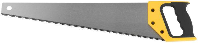 ножовка по дереву средний каленый зуб 7 тpi 3d заточка пласт.прорезиненная ручка профи 500мм fit 40450 от BTSprom.by