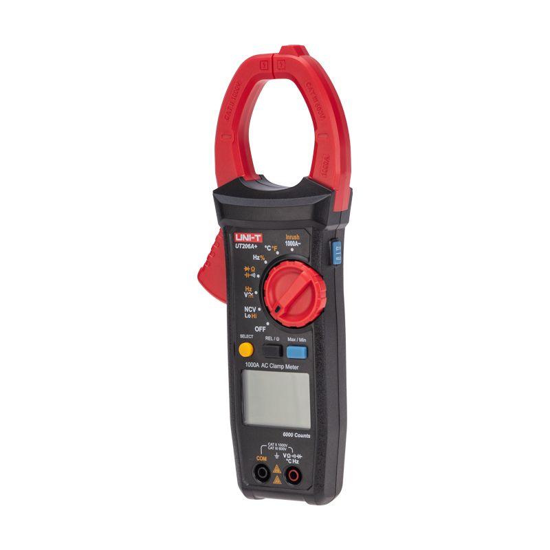  Клещи токовые UT206A+ UNI-T 13-1066 фото в каталоге от BTSprom.by