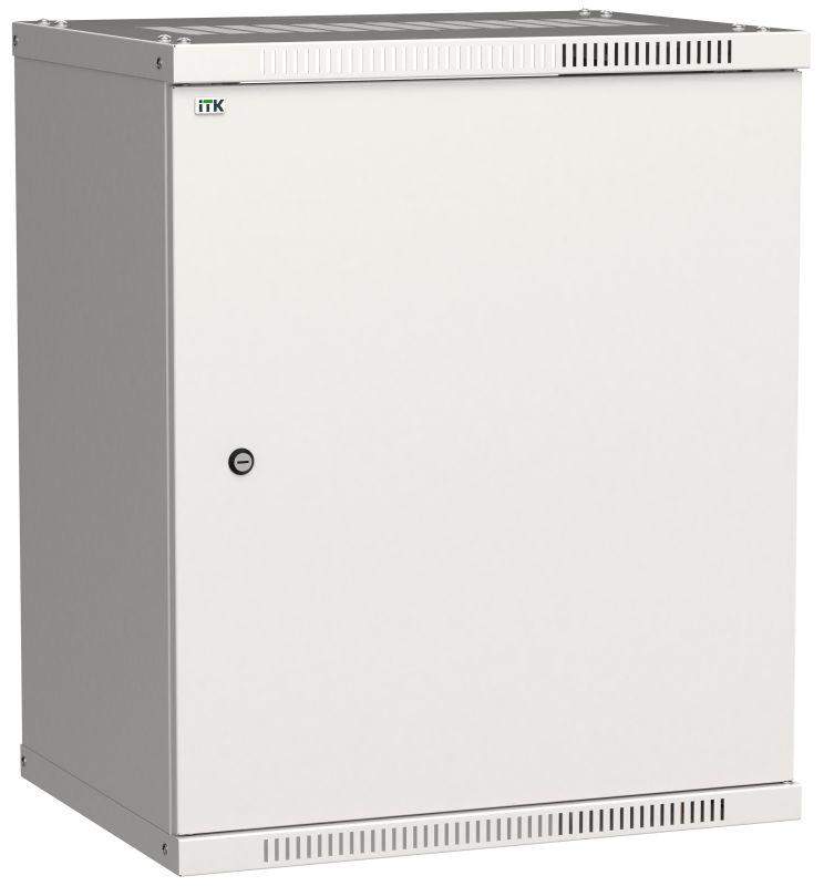 шкаф linea we 15u 600x450мм дверь металл сер. itk lwe3-15u64-mf от BTSprom.by