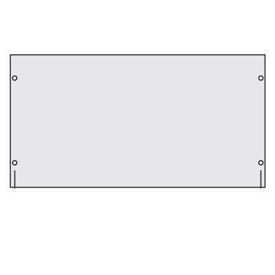 панель сплошная 19" высота 6u ram block cqe dkc r5prk6 от BTSprom.by