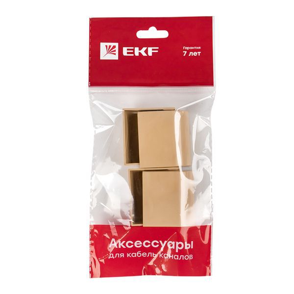  Заглушка 40х16 под свет. дерево Plast PROxima (уп.4шт) EKF ecl-40-16x4 фото в каталоге от BTSprom.by