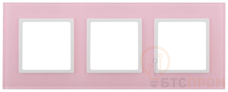 Рамка 3-м 14-5103-30 стекло Elegance роз.+бел. ЭРА Б0034520 фото в каталоге от BTSprom.by  Рамка 3-м 14-5103-30 стекло Elegance роз.+бел. ЭРА Б0034520 фото в каталоге от BTSprom.by