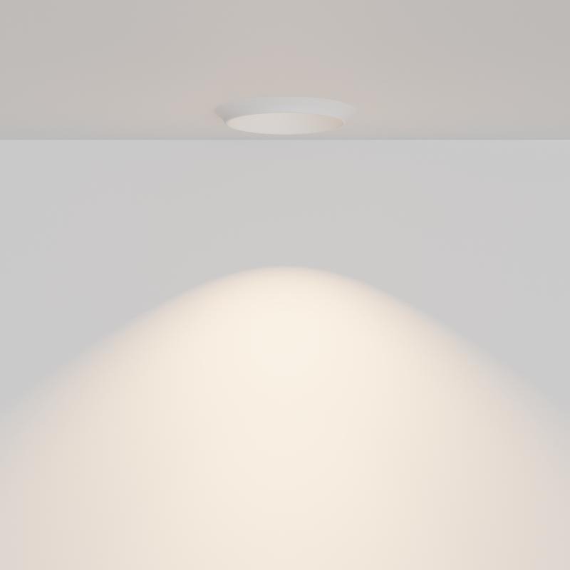  Светильник Gyps Modern 1х10Вт GU10 встраив. Maytoni DL124-GU10-01-TRS-W фото в каталоге от BTSprom.by