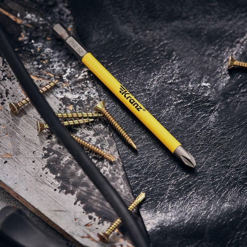  Бита для шуруповерта PH2х110мм (уп.1шт) Kranz KR-92-0409-1 фото в каталоге от BTSprom.by