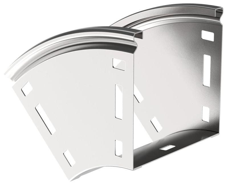 Угол для лотка плавный 45град. 300х100 В20 ESCA IEK CPV41-0-45-100-300 от BTSprom.by