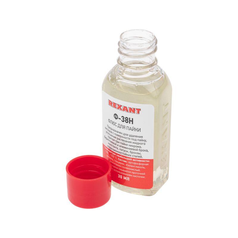 флюс для пайки ф-38н 30мл rexant 09-3650 от BTSprom.by