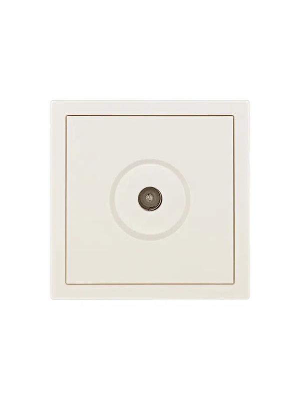  Розетка ТВ оконечная СП ZIMA IP20 слон. кость LEZARD 704-9088-130 фото в каталоге от BTSprom.by