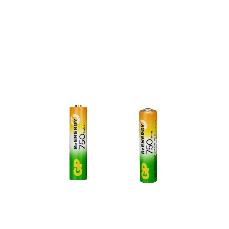 Аккумулятор AAA/HR03 ReEnergy 1.2В 750мА.ч 75AAAHCRGY-2CRCB2 20/200 (блист.2шт) GP 20264 фото в каталоге от BTSprom.by