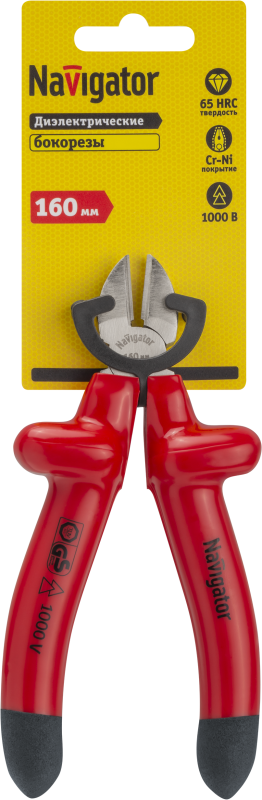  Бокорезы диэлектрические 93 498 NHT-Brd03-160 160мм мощные NAVIGATOR 93498 фото в каталоге от BTSprom.by
