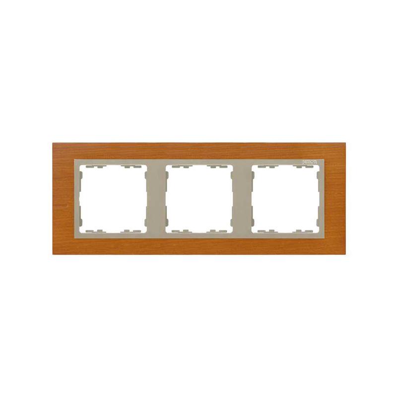 рамка 3-м simon82 nature дуб/шампань дерево simon 82937-66 от BTSprom.by