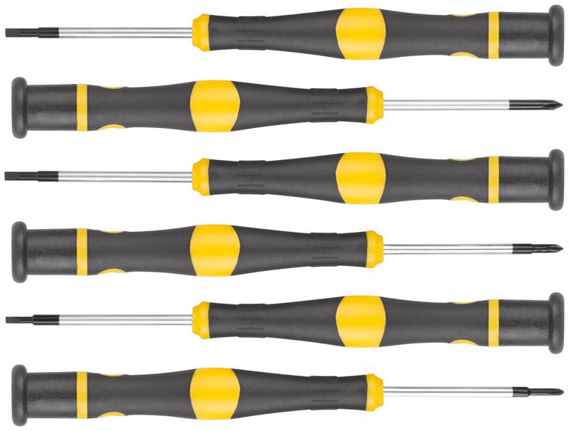  Набор отверток для точных работ CrV 6шт PH/SL пластиковый кейс FIT 56145 фото в каталоге от BTSprom.by