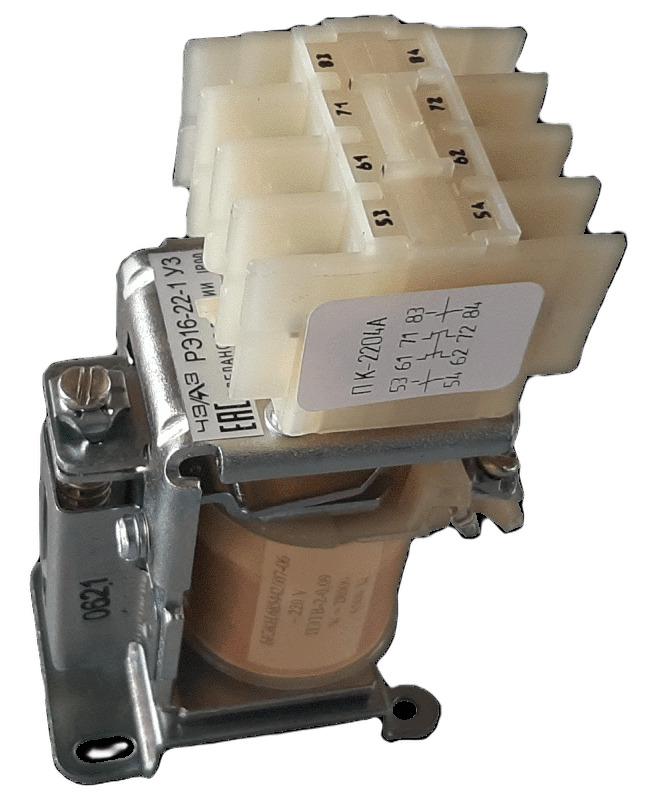 реле промежуточное рэ-16-22-1 220в dc чэаз a8119-77964309 от BTSprom.by
