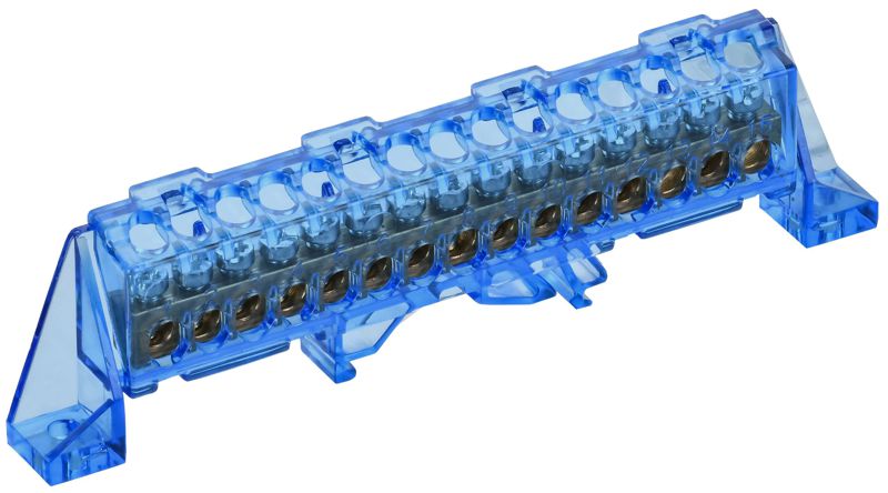 шина нулевая n в комб. изол. "стойка" 6х9-15-с tekfor iek tf-nn10-15-dp-k07 от BTSprom.by