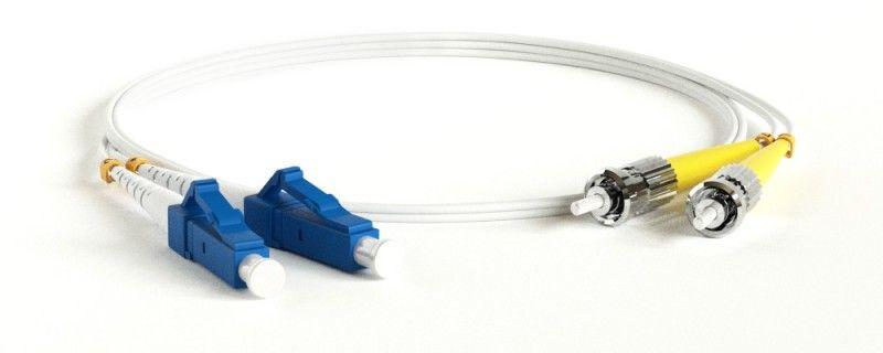 патч-корд fc-d2-9a1-lc/ur-st/ur-h-3m-lszh-wh волоконно-оптический (шнур) sm 9/125 (g657) st/upc-lc/upc duplex lszh 3м hyperline 39337 от BTSprom.by