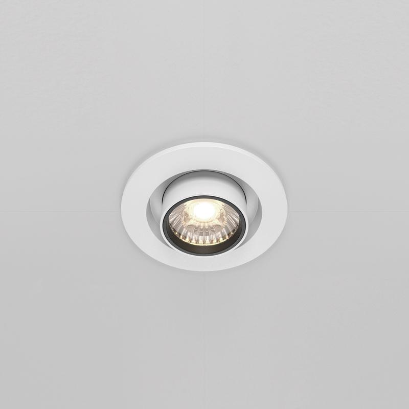  Светильник Hidden 10Вт 4000К 36град. встраив. Maytoni DL045-01-10W4K-W фото в каталоге от BTSprom.by