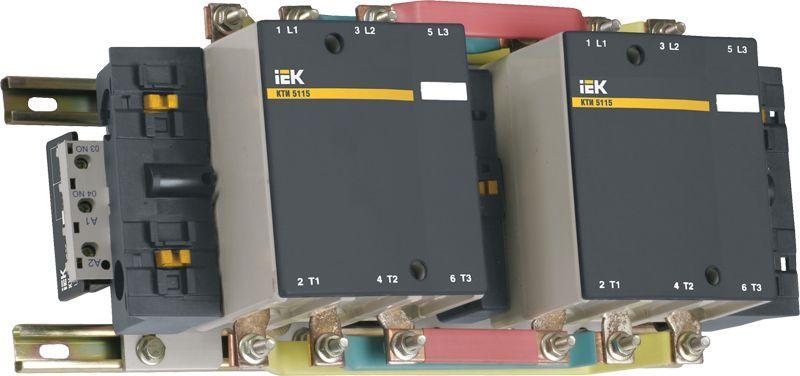 контактор кти-51153 реверс 115а 230в/ас3 karat iek kkt53-115-230-10 от BTSprom.by