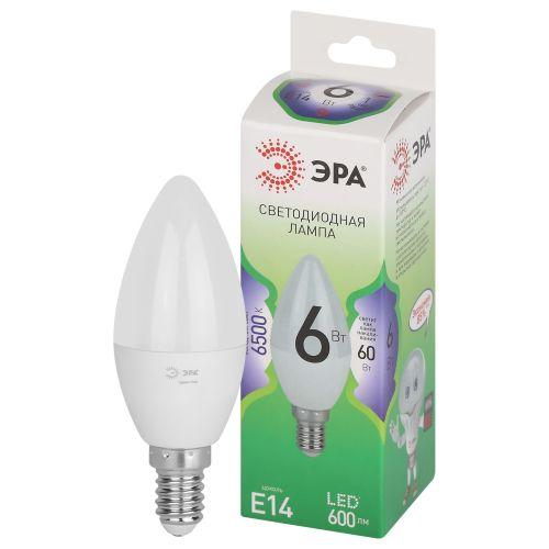 лампа светодиодная green line b35-6w-865-e14 gl 6вт свеча 6500к свет холод. e14 эра б0067124 от BTSprom.by