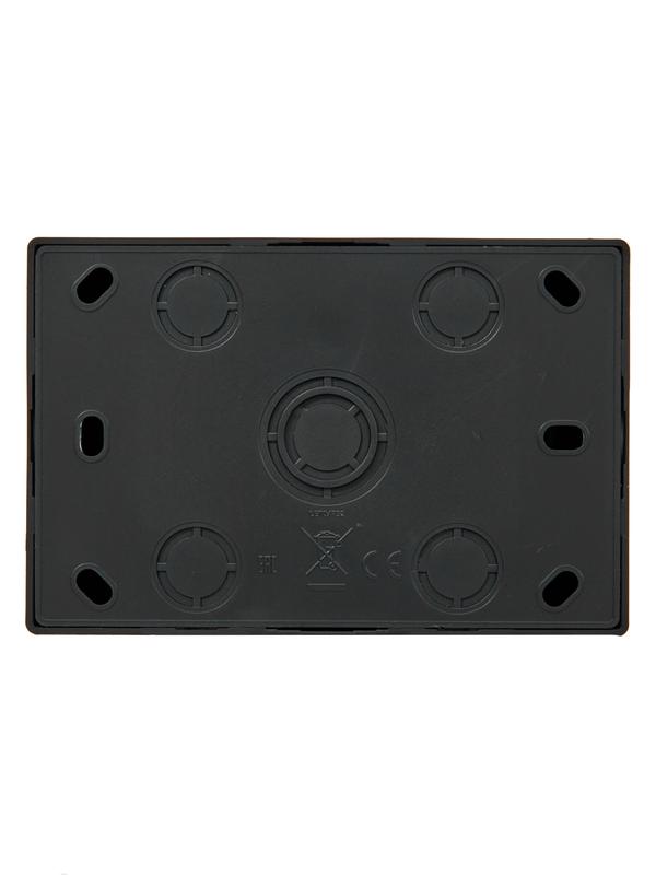  Розетка 2-м ОП LETO с заземл. закрытый корпус ПБТ черн. бархат LEZARD 752-4200-127B фото в каталоге от BTSprom.by