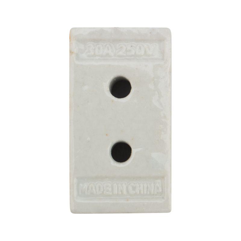  Клемма керамическая винтовая 16кв.мм 3 пары контактов с крепежным отверстием (уп.45шт) Rexant 07-6228 фото в каталоге от BTSprom.by