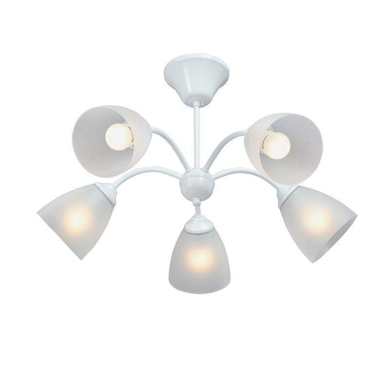  Люстра V3929-0/5PL 5хE27 макс. 40Вт плафон ПП Vitaluce V3929-0/5PL фото в каталоге от BTSprom.by