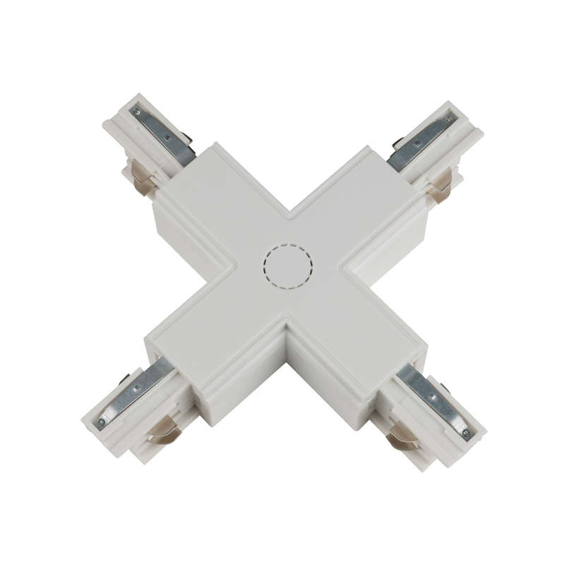соединитель для шинопроводов ubx-a41 white 1 polybag х-образный бел. полиэтил. пакет uniel 09747 от BTSprom.by