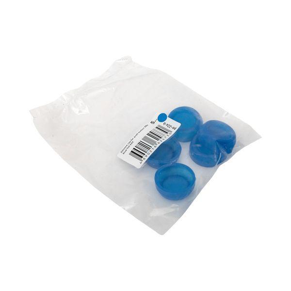  Колпачок для плоской кнопки XB4 силикон. син. EKF pe-22x-b фото в каталоге от BTSprom.by