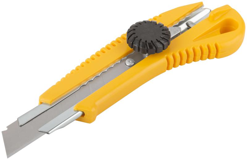  Нож технический 18мм усилен. пластик. вращ прижим FIT 10238 фото в каталоге от BTSprom.by