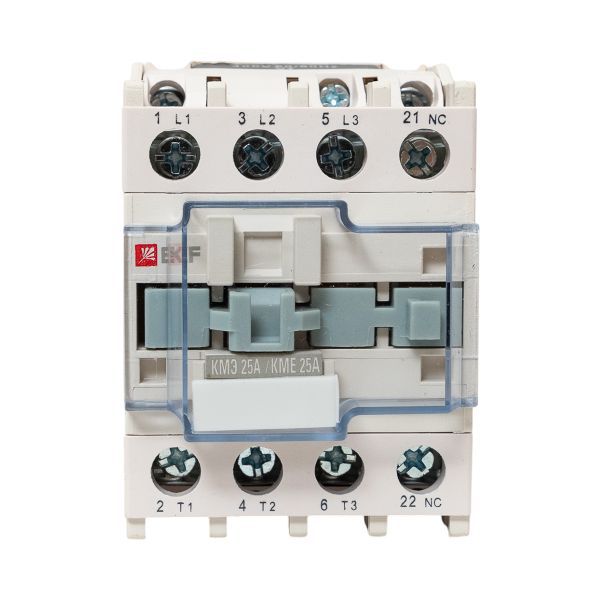  Контактор КМЭ 25А кат. 380В AC 1НЗ EKF ctr-s-25-380-nc фото в каталоге от BTSprom.by