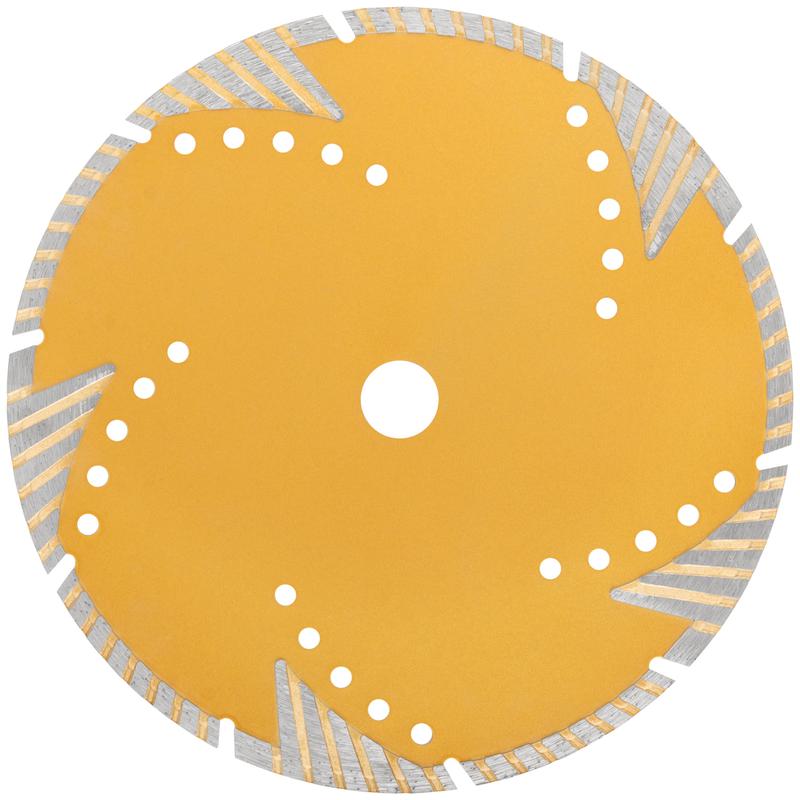  Диск отрезной алмазный универс. 230х2.5х7.5х22.2мм сухая и влажная резка с защитными секторами FIT 37549 фото в каталоге от BTSprom.by