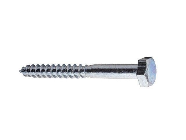 шуруп 10х140 мм шестигр. головка, цинк, din 571 starfix smp-63811-1 от BTSprom.by