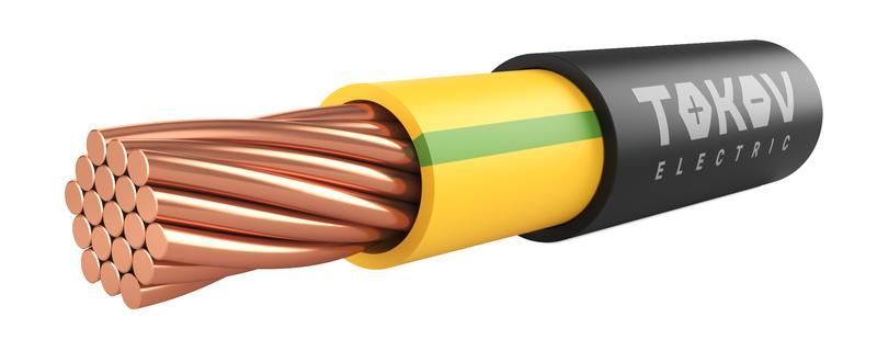 кабель tokov electric ввгнг(а)-ls 1х70 мк (pe) 1кв ж/з (м) 000015919 от BTSprom.by