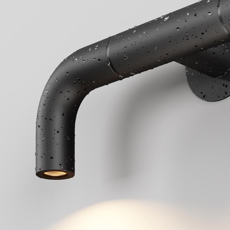  Светильник Sleek 4Вт 3000К IP65 бра настен. Maytoni O477WL-L4GF3K фото в каталоге от BTSprom.by