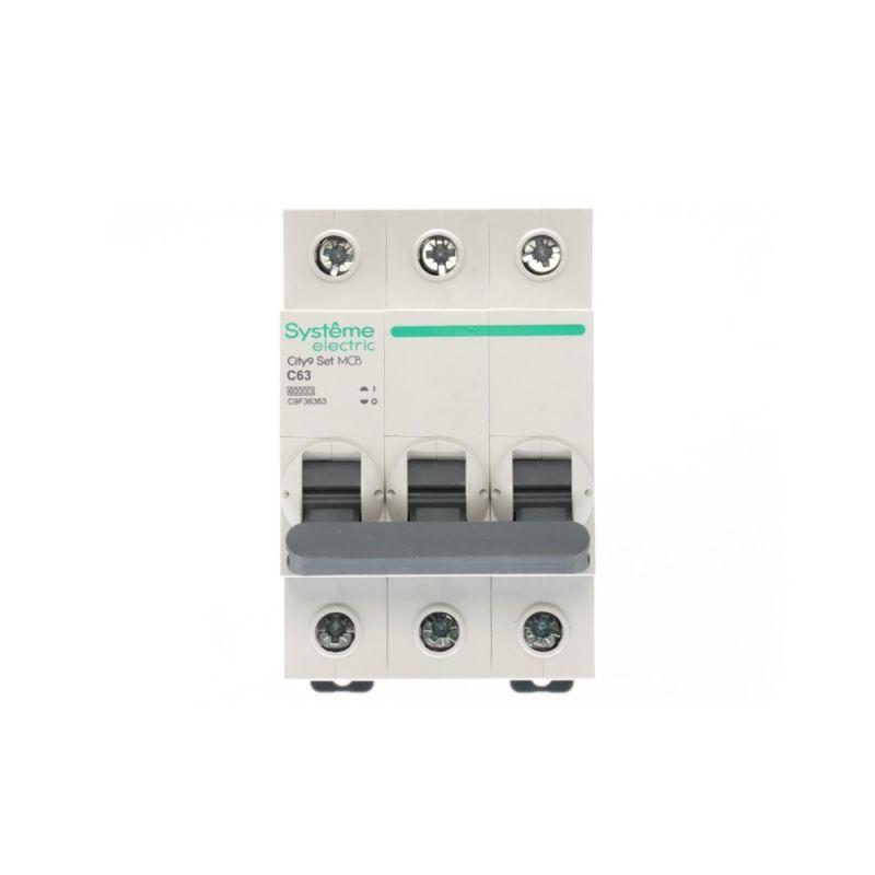  Выключатель автоматический 3п City9 Set (АВ) С 63А 6кА 400В SE C9F36363 фото в каталоге от BTSprom.by