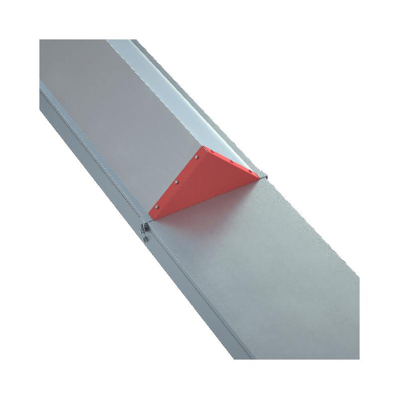 Заглушка для крышки двускатной осн.200 ZKLZ200 HD КМ LO9763 фото в каталоге от BTSprom.by