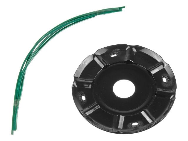 головка триммерная dgm th-221 леска ф 2.4 мм ручн., блистер (леска до 2.4 мм, 120x25.4 мм, "паук", 8 выходов) th221000011b от BTSprom.by