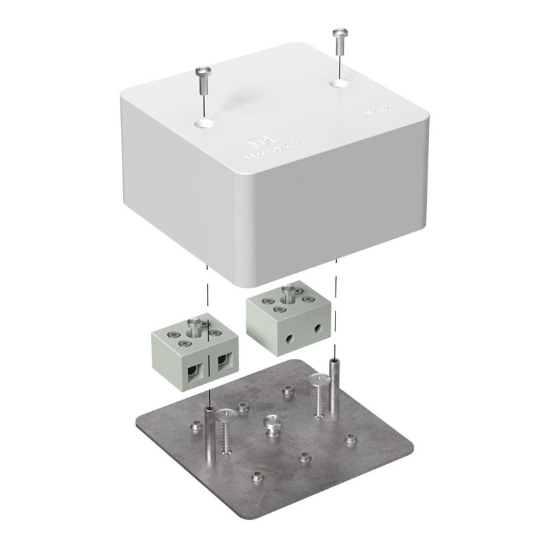 коробка огнестойкая для кабель-канала 40-0460-fr10.0-4 е15-е120 85х85х45 промрукав 40-0460-fr10.0-4 от BTSprom.by