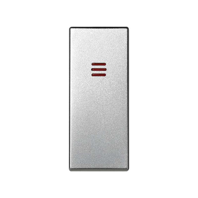 клавиша узкая с индикатором для 75201; 75253; 75150-69 simon82 centralizations алюм. 82011-63 от BTSprom.by