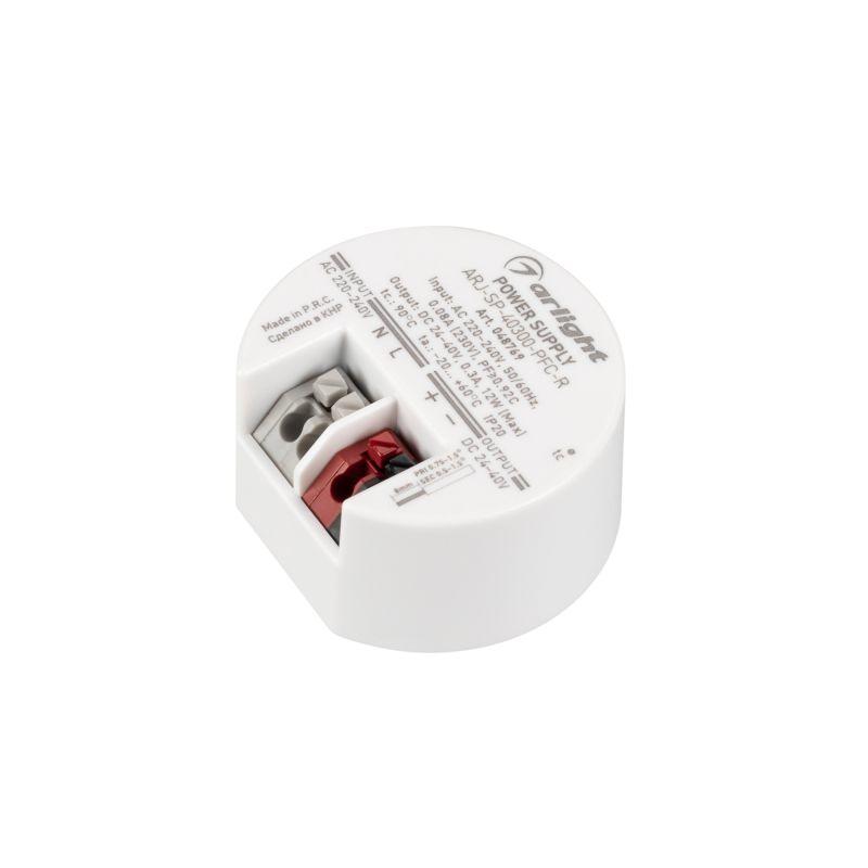блок питания arj-sp-40300-pfc-r 24-40в 300ма 12вт ip20 пластик arlight 048769 от BTSprom.by
