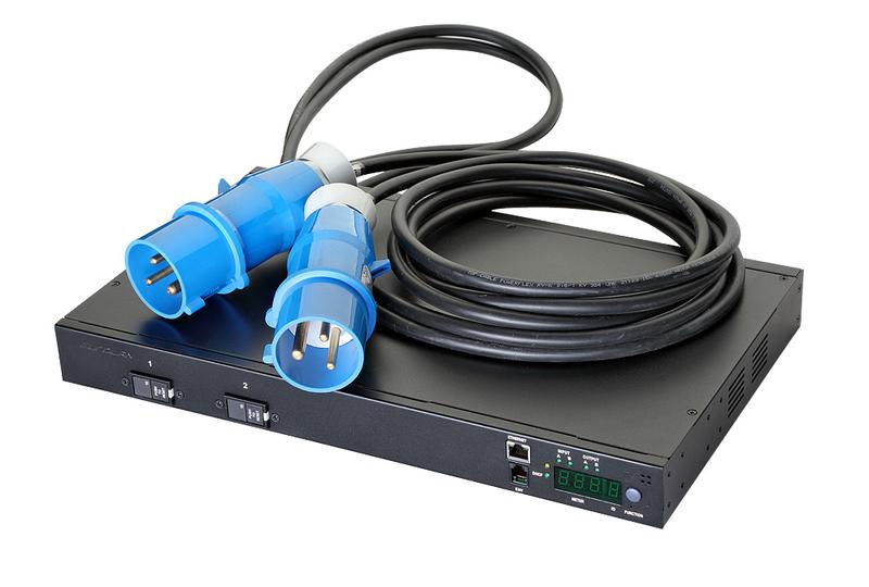 блок авр горизонт. 1u 230в 32а 7 4кв.а розетки 10 c13/вилки 2 iec 309 32 a 2p+e шнур 3м eurolan 60a-65-80-05bl от BTSprom.by