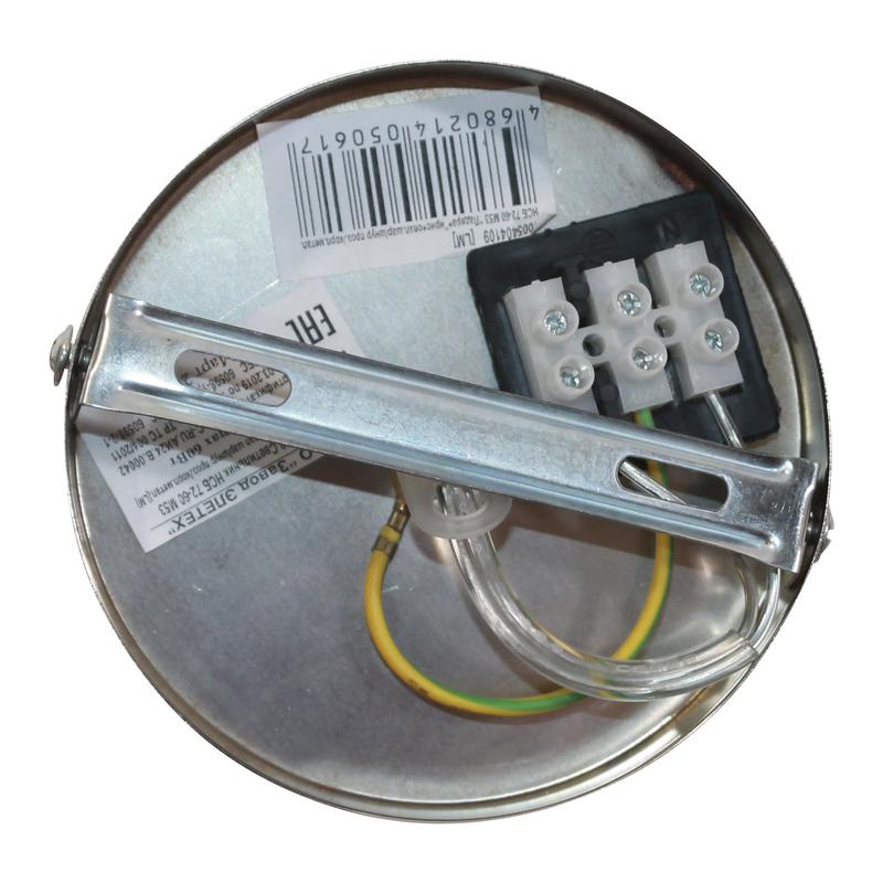  Светильник НСБ 72-60 М53 "Ладера+" прозр. матов. опал цилиндр/шнур прозр./метал. (инд. упак.) Элетех 1005404108 фото в каталоге от BTSprom.by