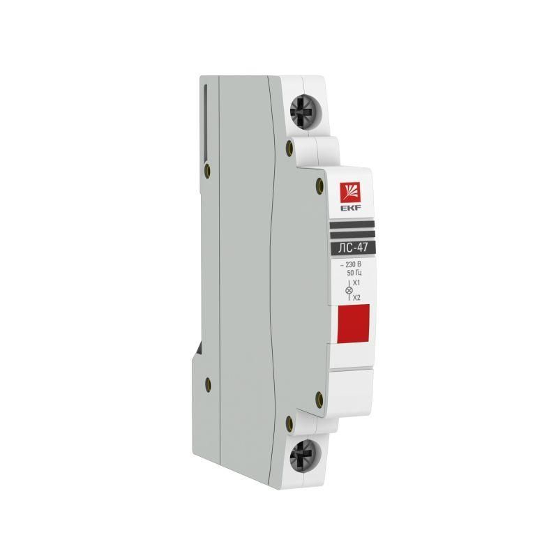 лампа сигнальная лс-47 красн. proxima ekf mdla-47-r-pro от BTSprom.by