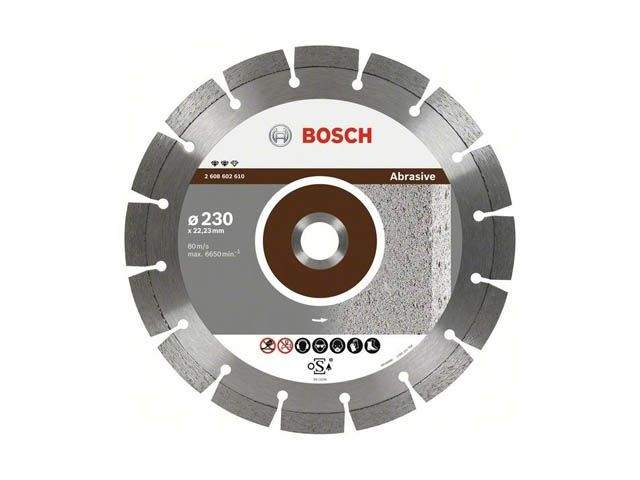 алмазный круг 115х22 мм по абразив. матер. сегмент. abrasive bosch (сухая резка) 2608600242 от BTSprom.by