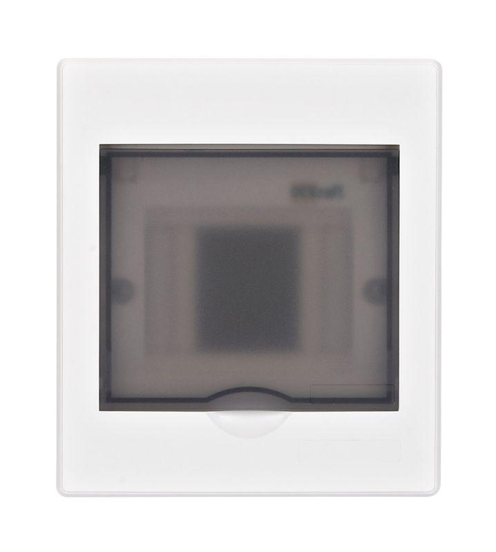  Корпус встраиваемый дв. 1 ряд 4 мод. IP41 ЩРВ-П пласт. прозр. DEKraft 31050DEK фото в каталоге от BTSprom.by