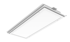 светильник светодиодный 705х308х70 18вт 4000к ip54 для реечных потолков с опаловым рассеив. диммер dali varton v1-c1-00105-10d01-5401840 от BTSprom.by