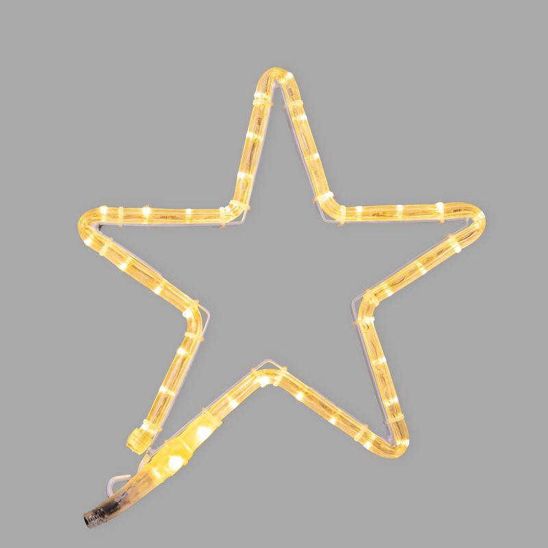 фигура светодиодная "звездочка" 30х28см 36led тепл. бел. 3.6вт 220-240в ip65 дюралайт neon-night 501-211 от BTSprom.by