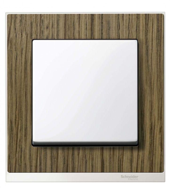  Рамка 1-м M-Pure Decor дуб/бриллиантовый бел. SchE MTN4010-3674 фото в каталоге от BTSprom.by