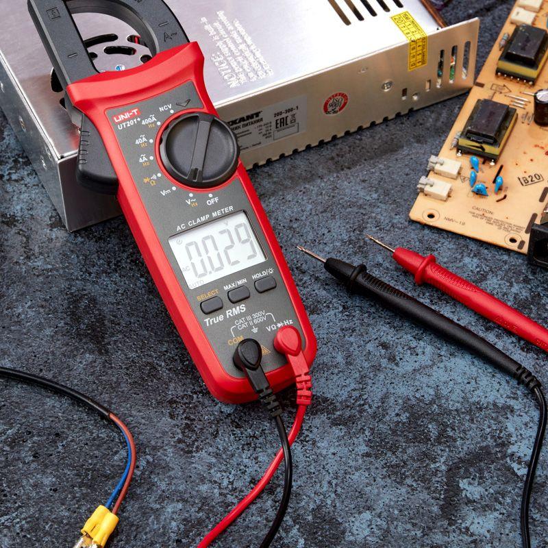  Клещи токовые UT201+ UNI-T 13-1060 фото в каталоге от BTSprom.by