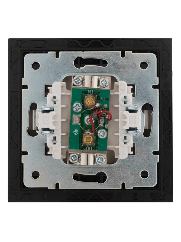  Розетка телевизионная проходная TV СП Rain бел. LEZARD 703-0202-129 фото в каталоге от BTSprom.by