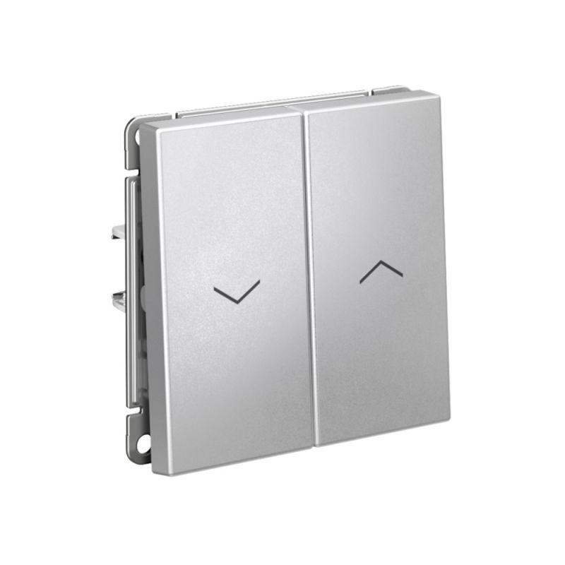  Выключатель для жалюзи 2-кл. ArtGallery 2х (сх. 4) 10А механизм алюм. SE GAL000319 фото в каталоге от BTSprom.by